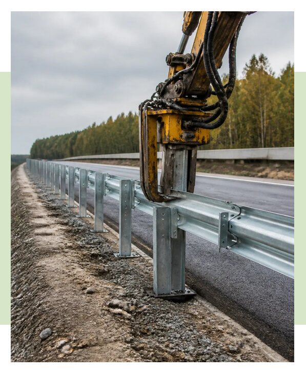 Дорожные ограждения под ключ в Ишиме по цене от 3638 р. | ЗаборЭксеперт-Шм